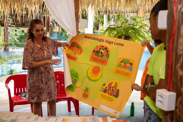 Ufam recebe encontro sobre mediação de leitura infantil com equipe da Vaga Lume