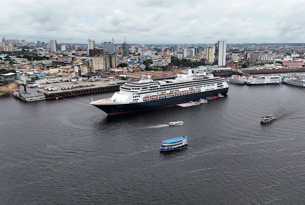 Temporada de Cruzeiros: Manaus recebe três transatlânticos até sexta-feira