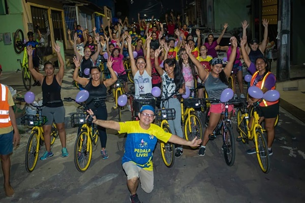Pedala Livre celebra o Dia Internacional da Mulher com passeio ciclístico nesta sexta