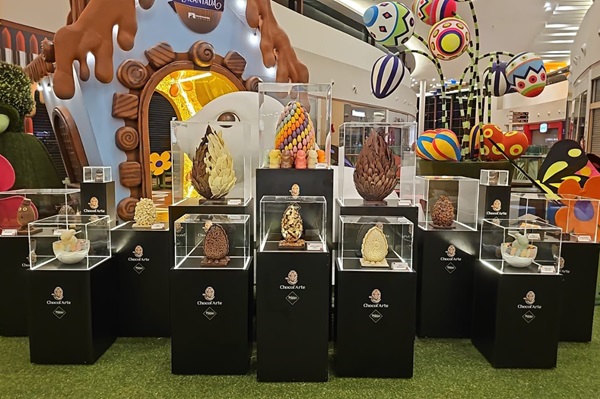 Exposição Chocol'arte encanta visitantes no Manauara Shopping