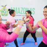 Alunas do Curso de Defesa Pessoal Feminina destacam poder do esporte para a qualidade de vida
