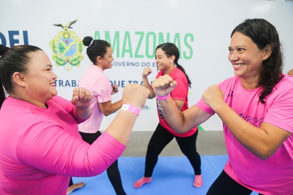 Alunas do Curso de Defesa Pessoal Feminina destacam poder do esporte para a qualidade de vida