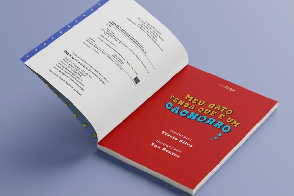 ‘Meu Gato pensa que é um Cachorro’: livro desafia as expectativas e mostra que não é preciso seguir os estereótipos