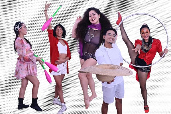 Artistas da Cia. Artística Cultura Amazônica