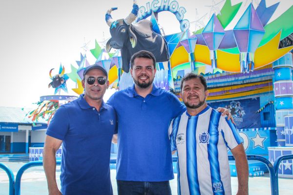 Rossy Amoedo, Diego Mascarenhas, e Edwan Oliveira